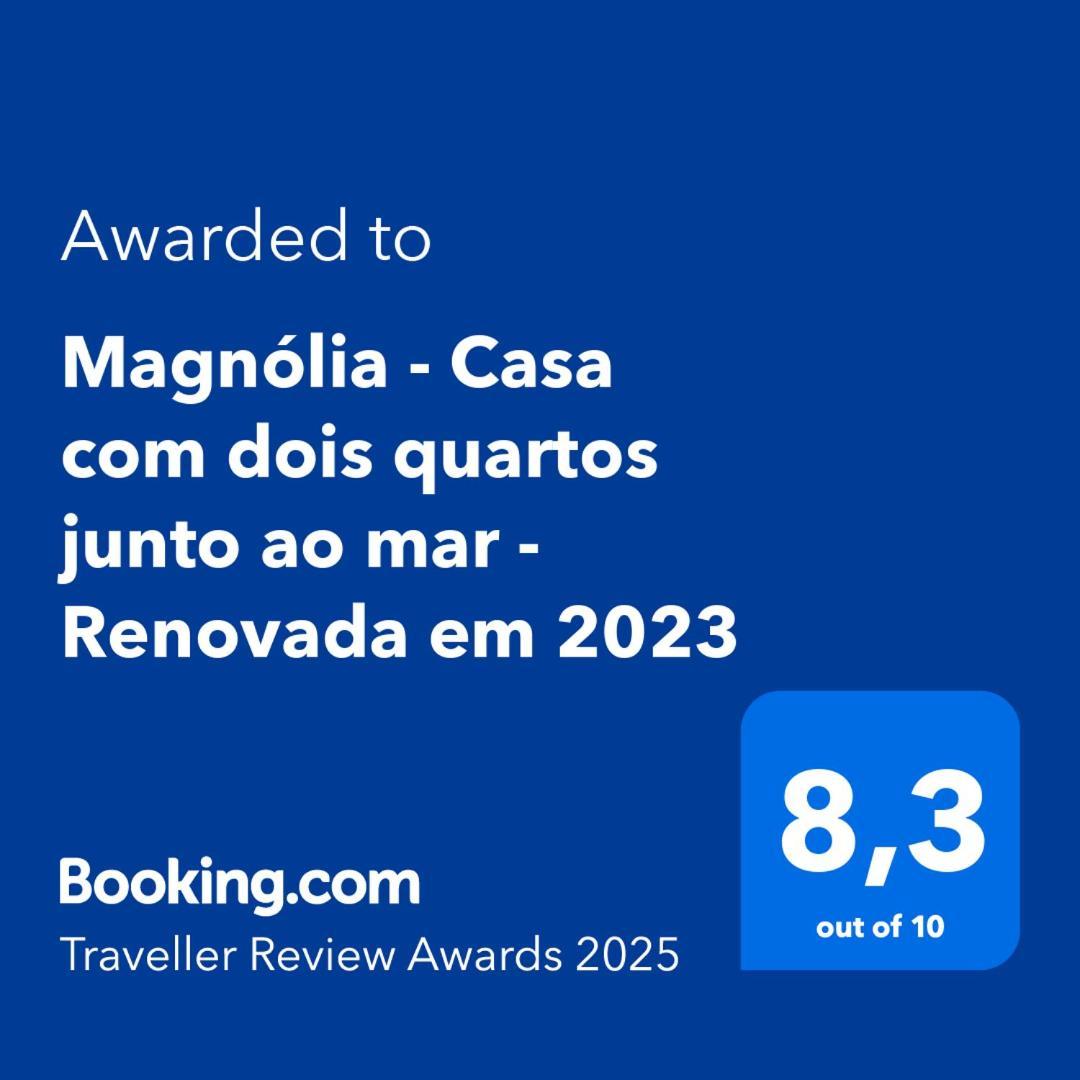 Magnolia - Casa Com Dois Quartos Junto Ao Mar - Renovada Em 2023 Mosteiros  Exteriér fotografie